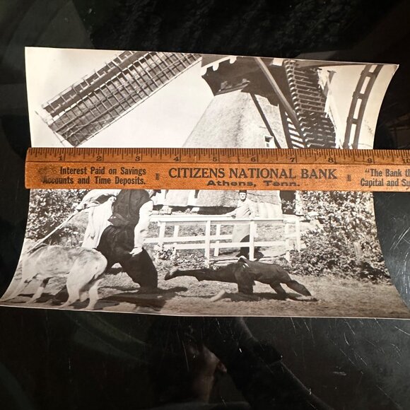 Vintage 1959 Movie Still "A Dog Of Flanders" 7x9 Black & White Fight Scene Photo - Picture 4 of 13